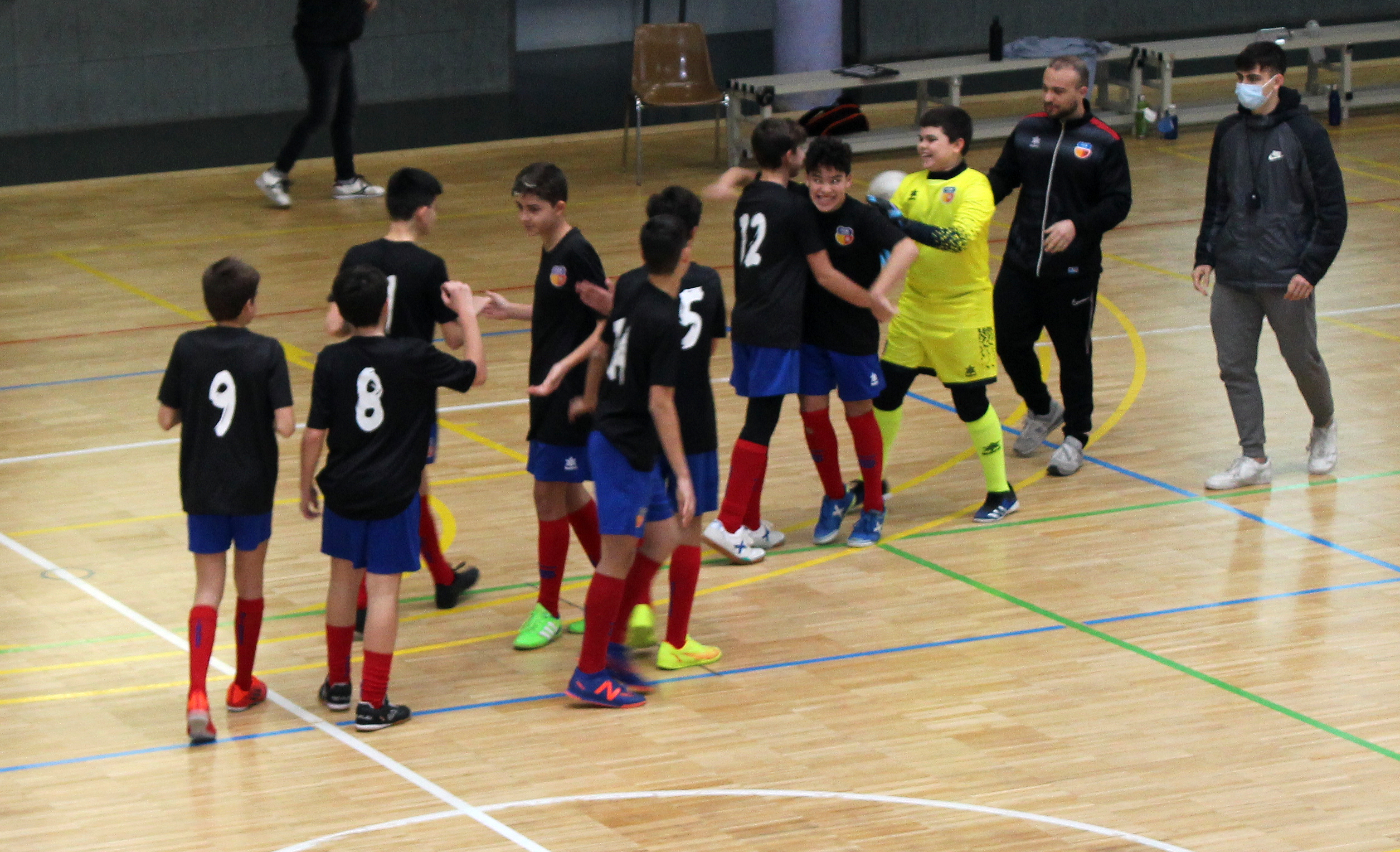 Tercer triomf consecutiu per a l’Infantil de futbol sala