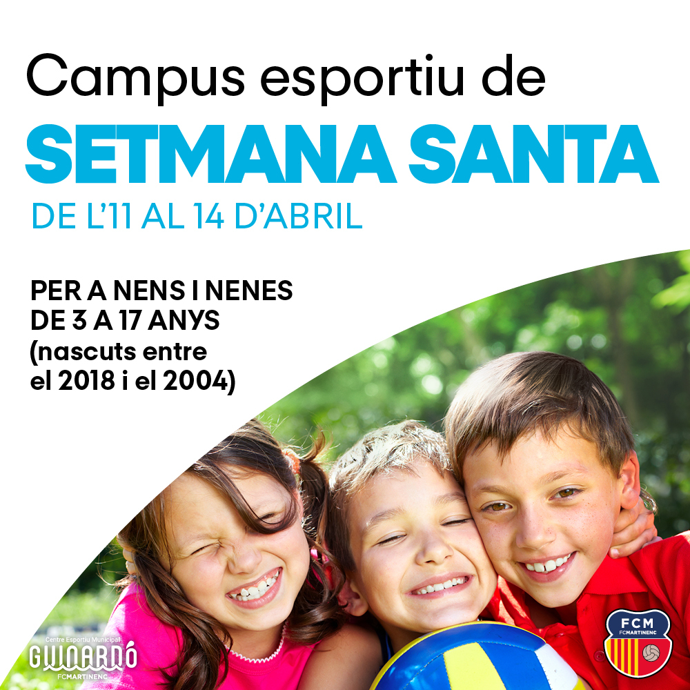 Arriba el Campus de Setmana Santa del Martinenc i el CEM Guinardó