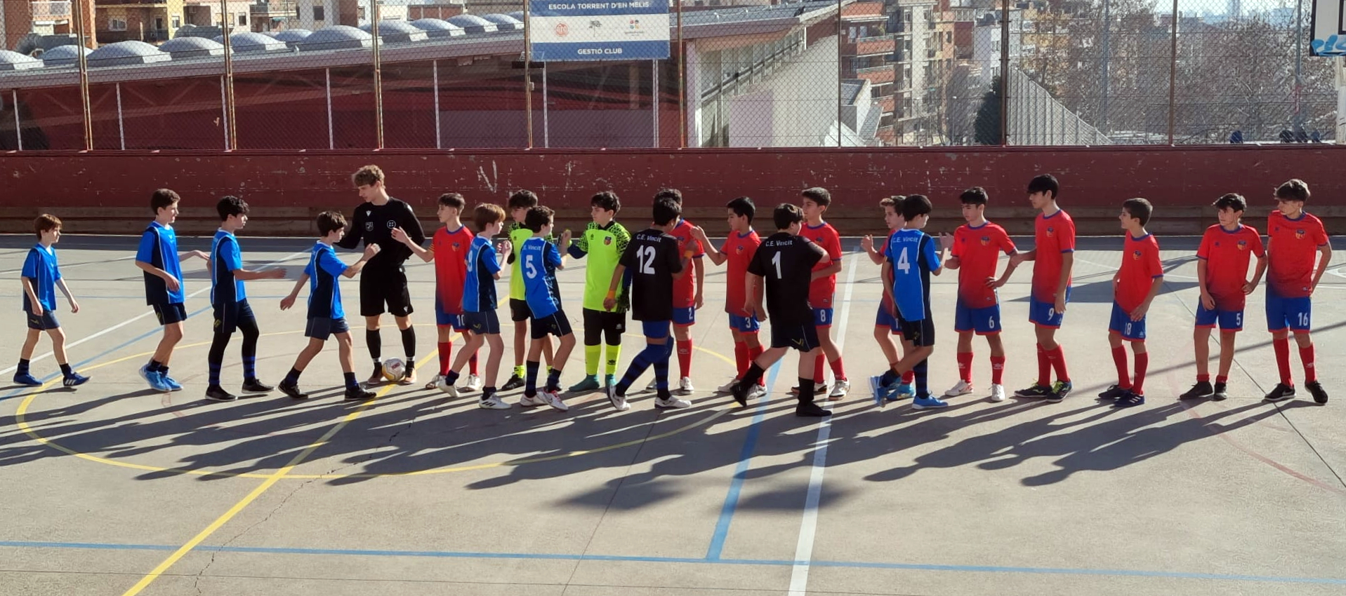 Victòria amb gran empenta final de l’Infantil A Masculí