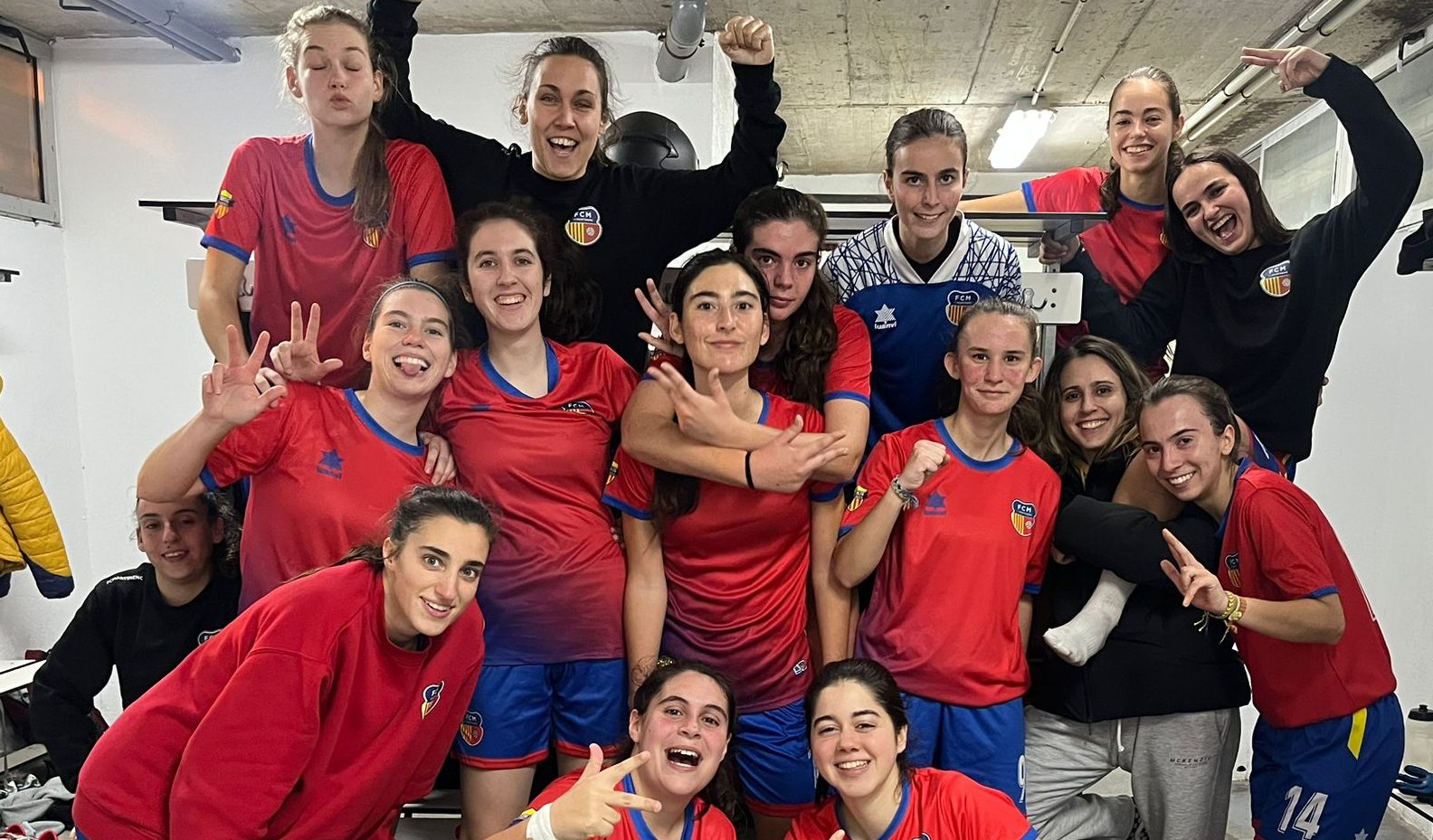 Golejada del Filial Femení al camp del Pujadas