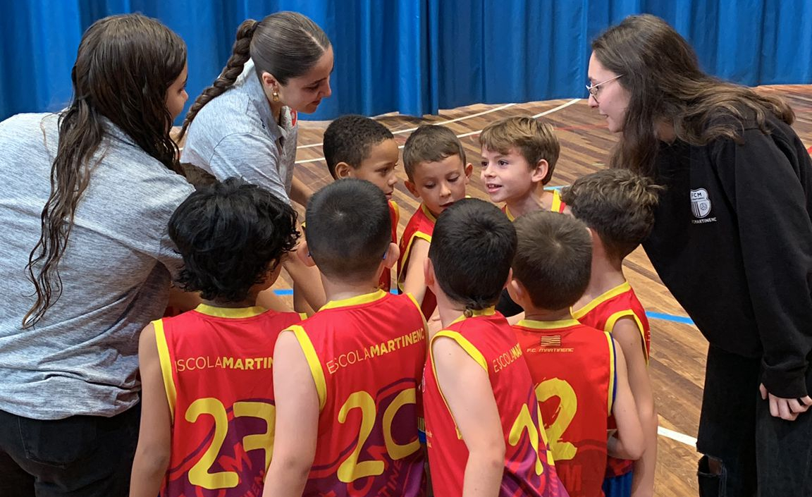 Debut de l’Escobol, escola de bàsquet del Martinenc