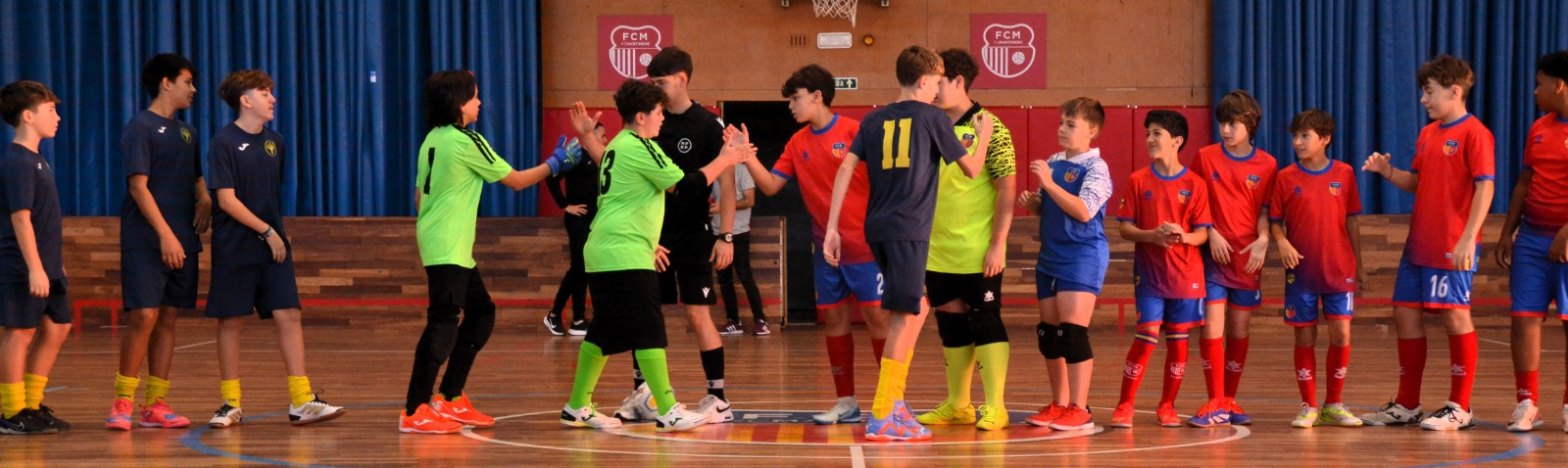 L’Infantil A Masculí de futbol sala estrena el caseller de punts